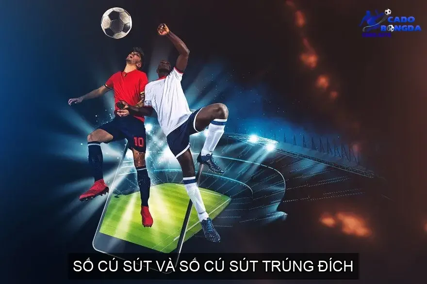Số cú sút và số cú sút trúng đích