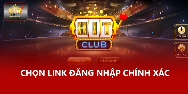 Chọn link đăng nhập chính xác